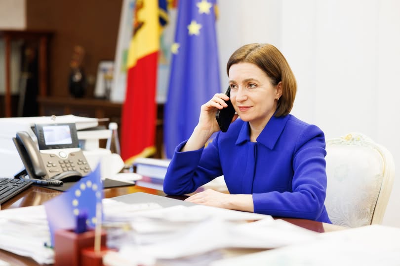 Maia Sandu, FELICITĂRI pentru Nicușor Dan: „România, mergem împreună cu încredere pe drumul european”
