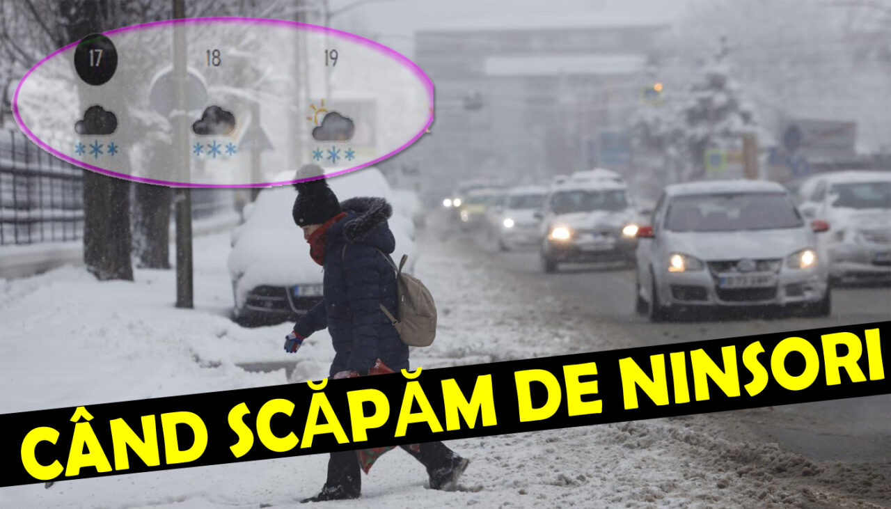 Meteorologii ACCUWEATHER anunță când scăpăm de ninsori în februarie 2025