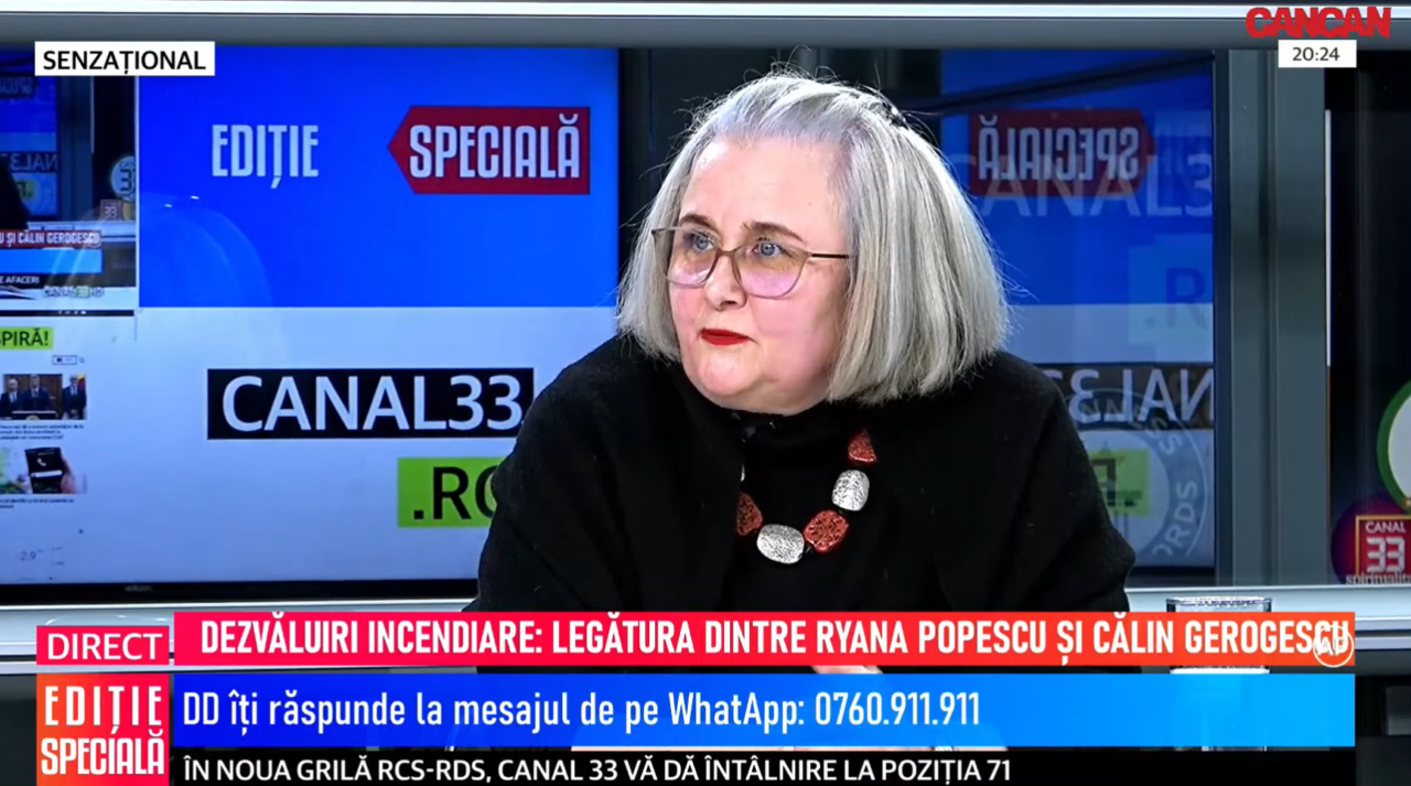 Ryana Popescu, despre Călin Georgescu: „Este un FENOMEN care revoluționează politica românească”