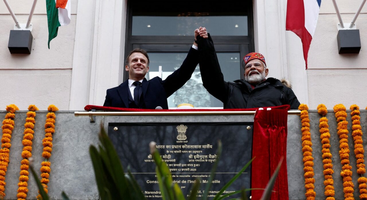 Întâlnire între președintele francez și premierul indian/ MACRON: „India și Franța sunt două mari puteri și au o relație specială”