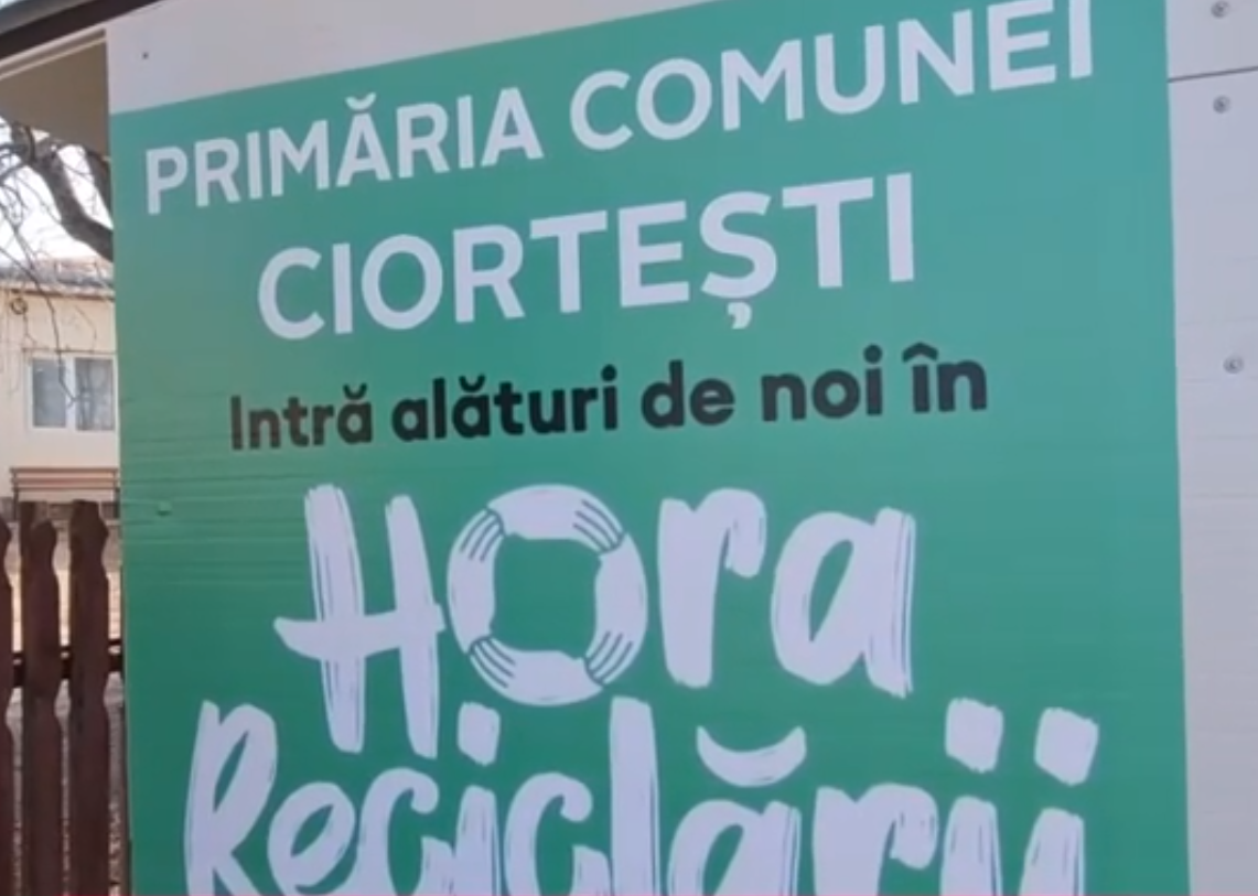 Sistem inovator de colectare a PET-urilor în Ciortești: vouchere pentru reciclare
