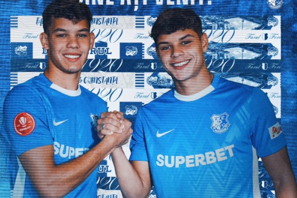 Rivaldo și-a ADUS alți doi copii la Farul Constanța! Rivaldinho va fi în aceeași echipă cu Joao Vitor și cu Isaque Vitor