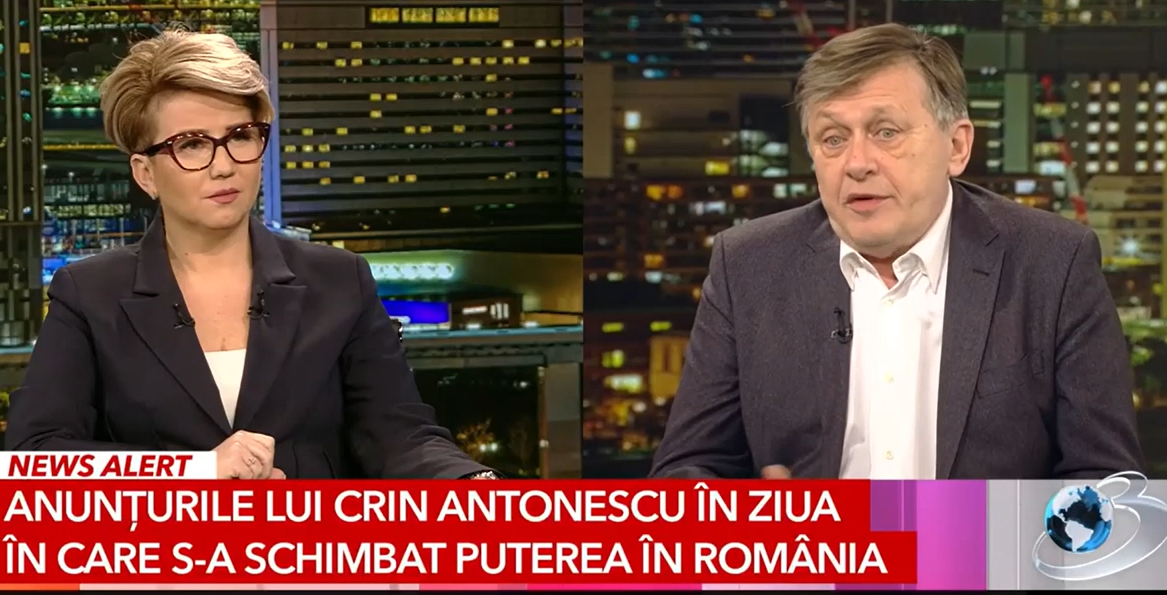 Crin Antonescu: „E o perioadă foarte grea și eu îi urez succes celui care astăzi începe stagiul la președinția României”