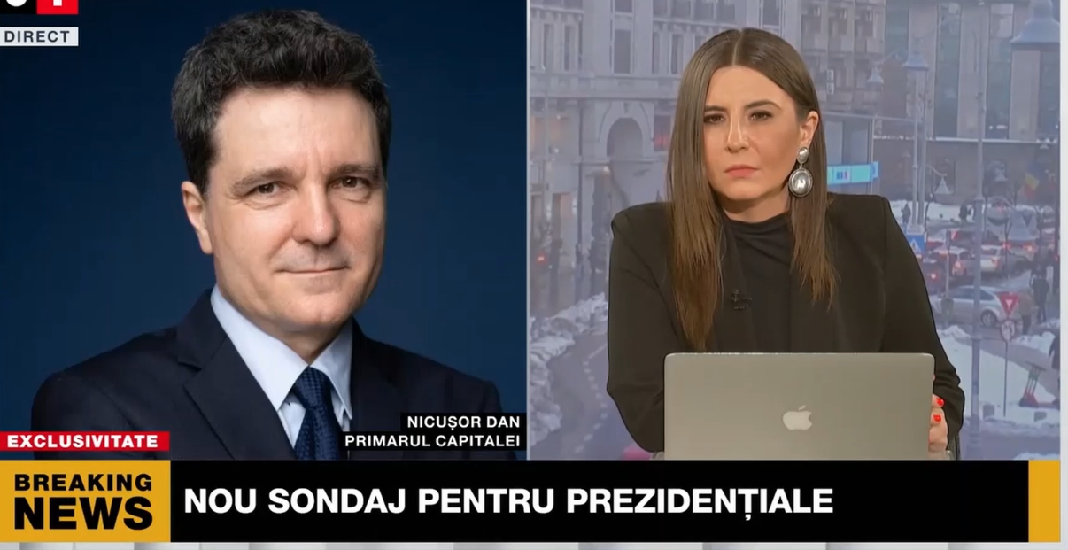 Nicușor Dan: „Cred că sunt oameni care îl descoperă pe Călin Georgescu în toate aspectele lui”