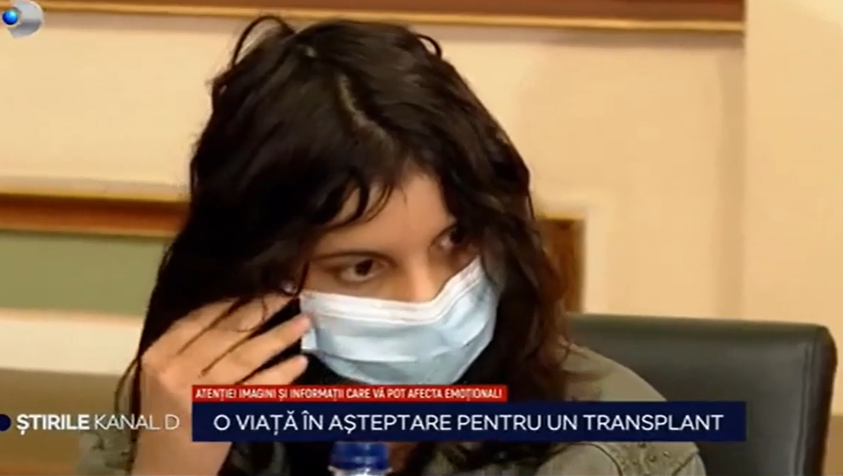 În așteptare pentru un transplant. Povestea Anei Maria, o adolescentă de 17 ani, a cărei viață depinde de un transplant de ficat