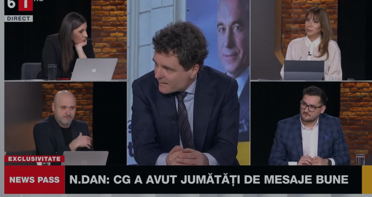 Nicușor Dan: „Președintele Nicușor Dan ar consulta partidele și ar participa la discuții”