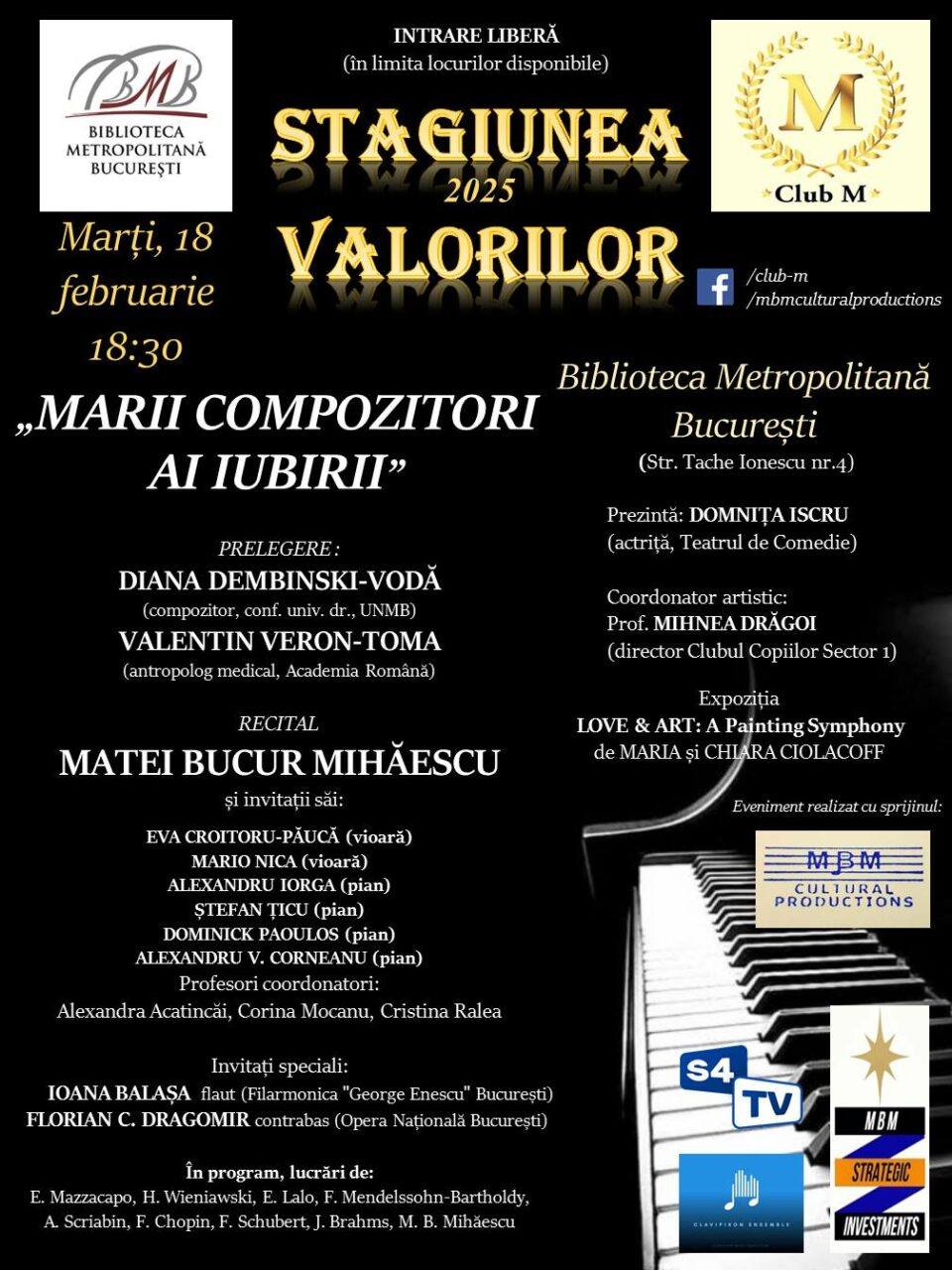 Matei Bucur Mihăescu, PIANISTUL-fenomen al României