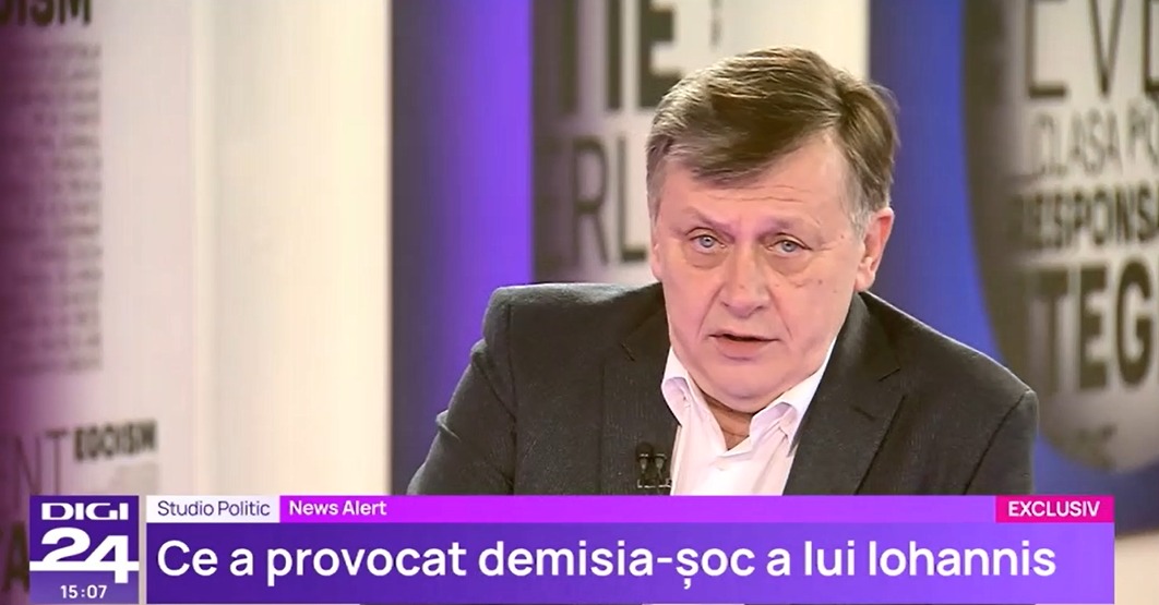 Crin Antonescu, după DEMISIA lui Iohannis: „Probabil că n-a primit garanții din partea liderilor majorității că se poate garanta abținerea de la vot”