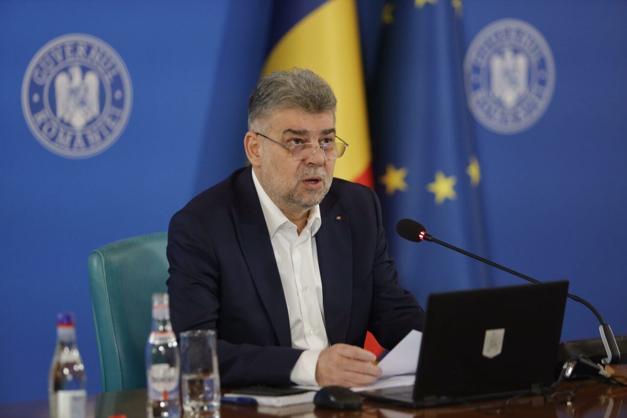 Marcel Ciolacu: „Ne gândim la soluții pentru a menține pentru mai mult timp prețul PLAFONAT la gaz”
