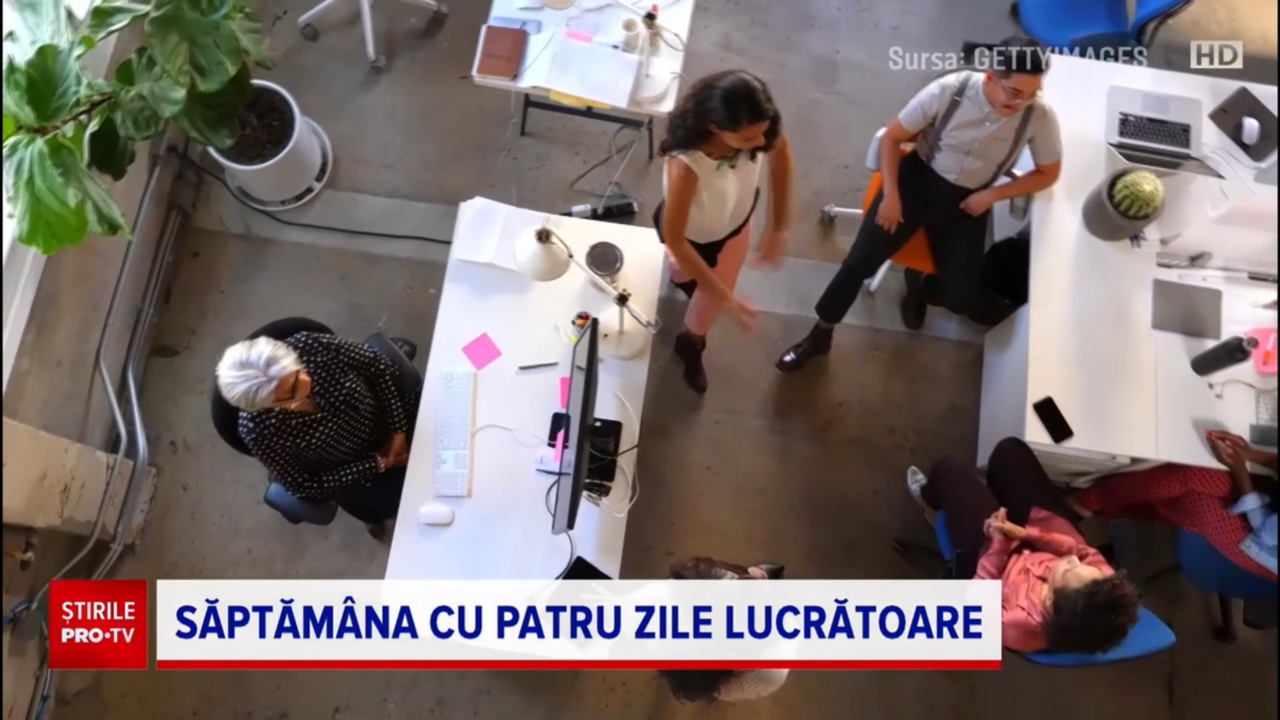 Companiile din România trec la programul de lucru de 4 zile pe săptămână din cauza dificultăților economice. Măsura vine cu un COST semnificativ