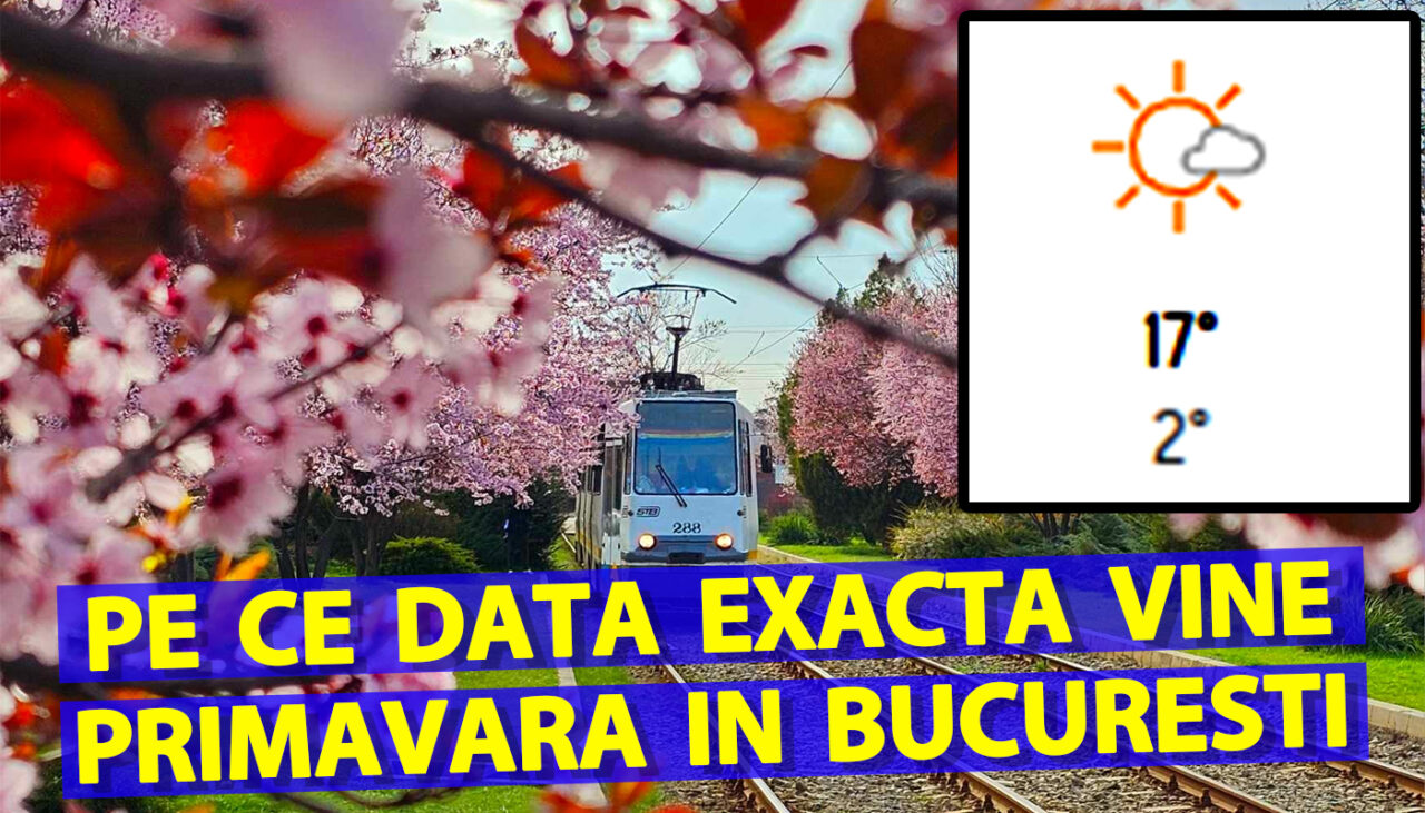 Pe ce dată exactă vine primăvara în București, de fapt. Meteorologii Accuweather au anunțat când se încălzește vremea