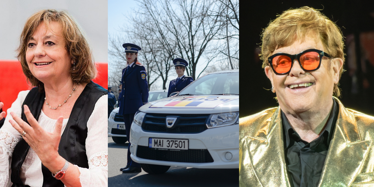 25 MARTIE, calendarul zilei: Ana Blandiana împlinește 83 de ani, Elton John 78/ Ziua Poliției Române