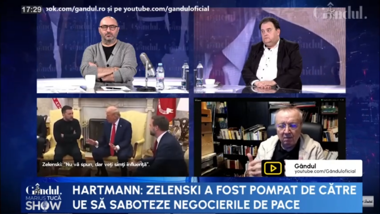 Ion Cristoiu: „Minima diplomație îi cerea lui ZELENSKI să vorbească și el de pace”