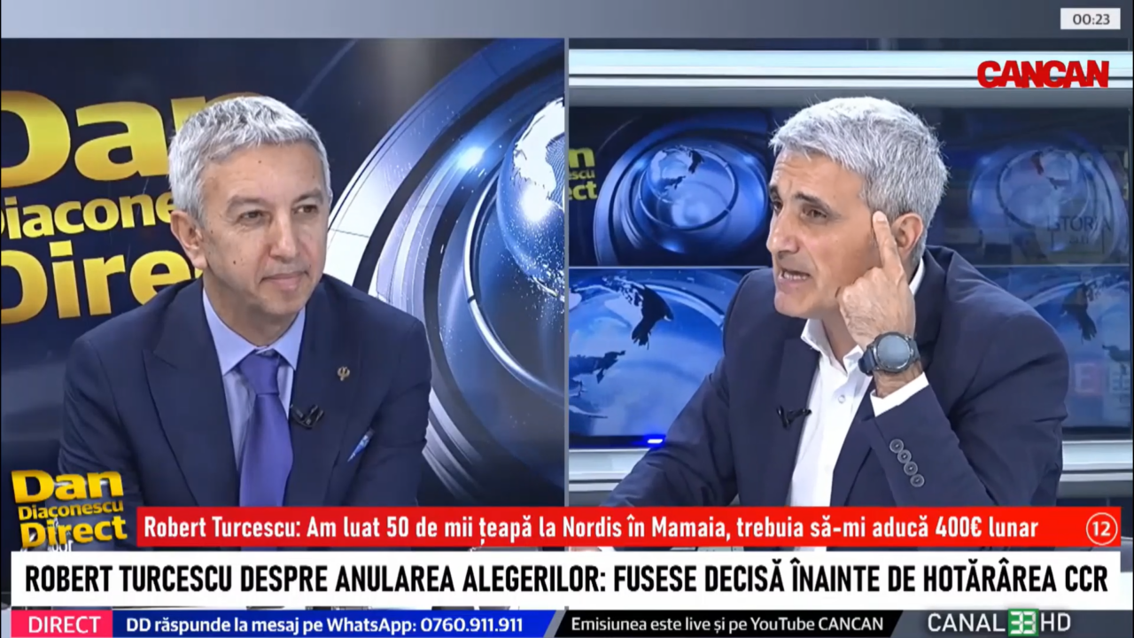 Robert Turcescu: „Fiica mea este un influencer important pe TikTok, la noi în familie este instaurat principiul LIBEREI gândiri”