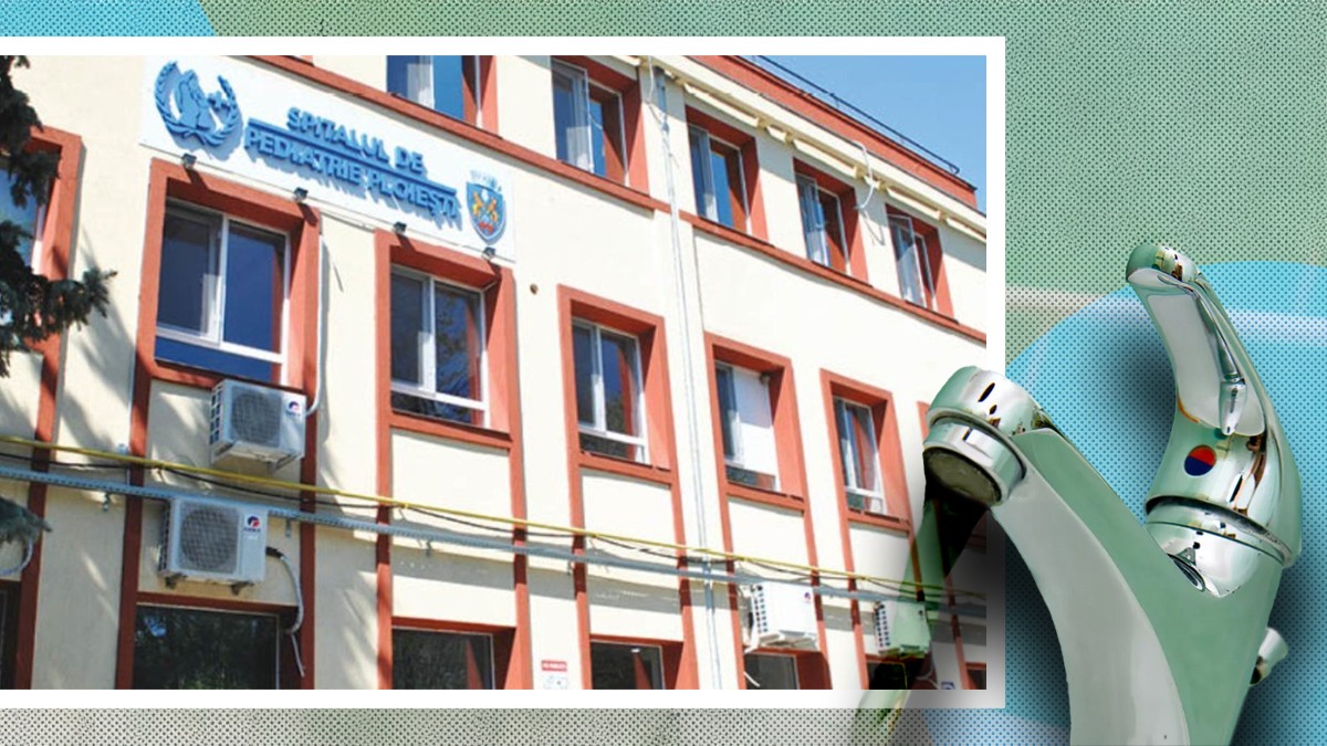 Reţeaua internă de apă a Spitalului de Pediatrie Ploieşti este CONTAMINATĂ cu bacteria Pseudomonas aeruginosa