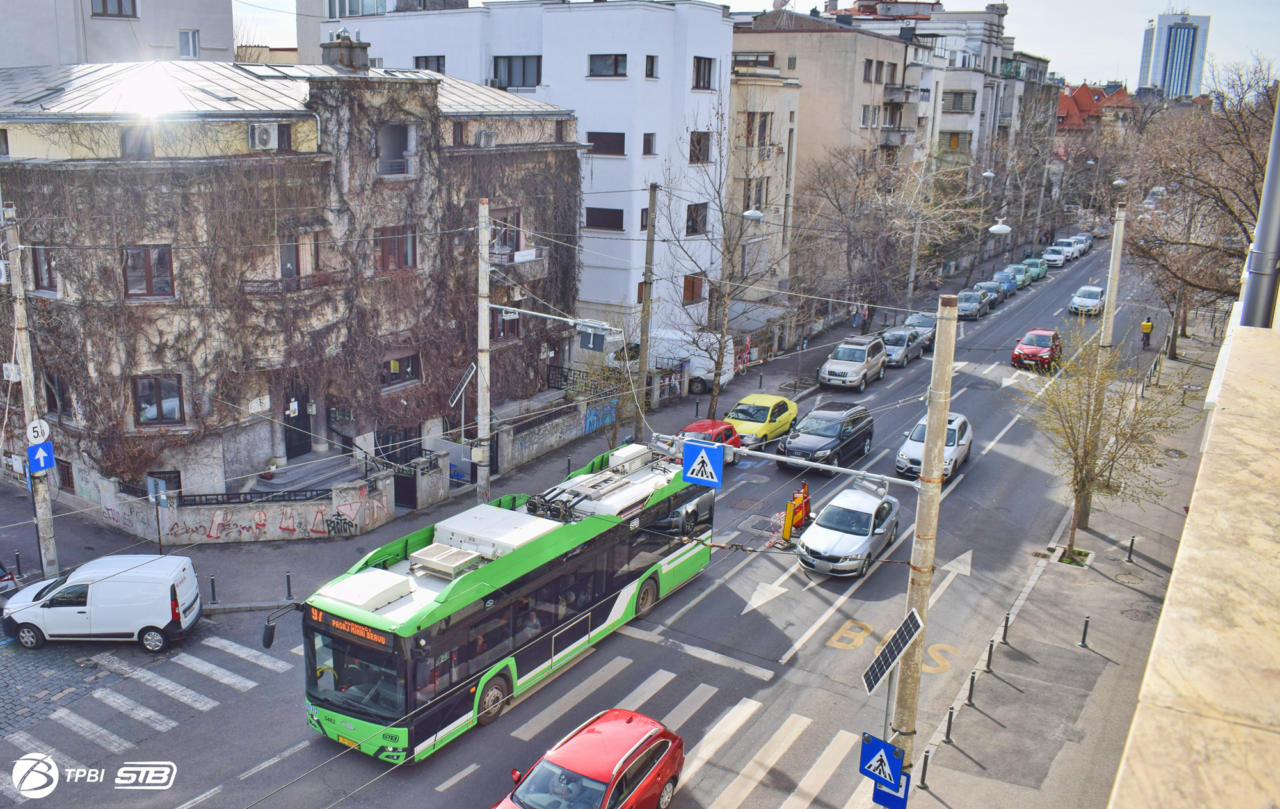 Stația „Piața Spaniei”, relocată la circa 80 de metri pe Bulevardul Dacia, spre Piața Romană