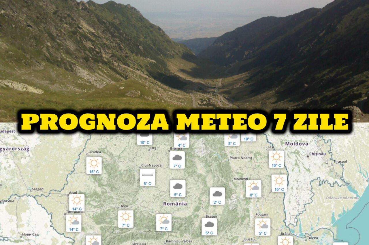 Meteorologii ANM anunță prognoza pentru următoarele 7 zile. Cum va fi vremea în România