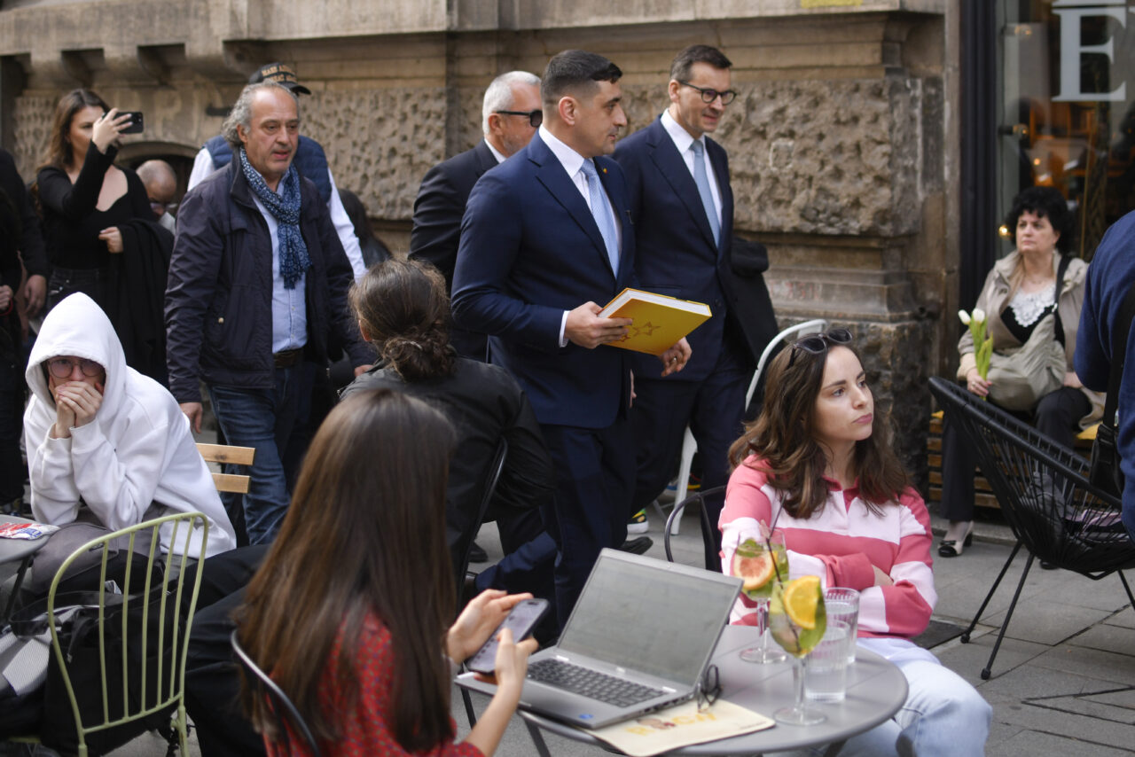 George Simion și Anamaria Gavrilă au primit aprobarea lui Călin Georgescu, acum două zile, să strângă semnături pentru prezidențiale
