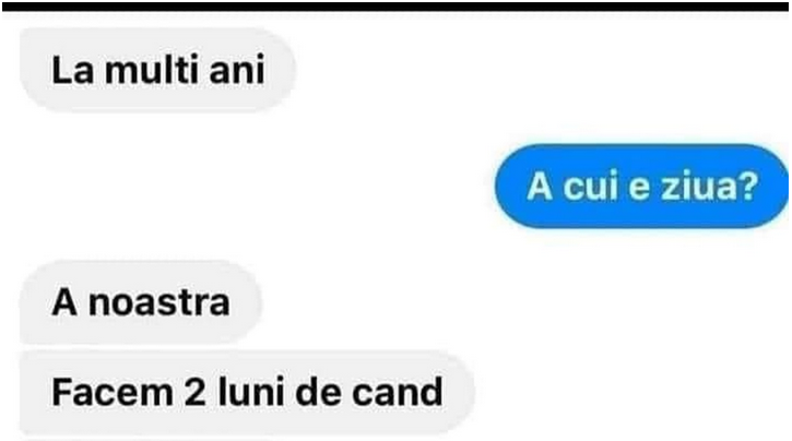 BANCUL de marți | „La mulți ani!”