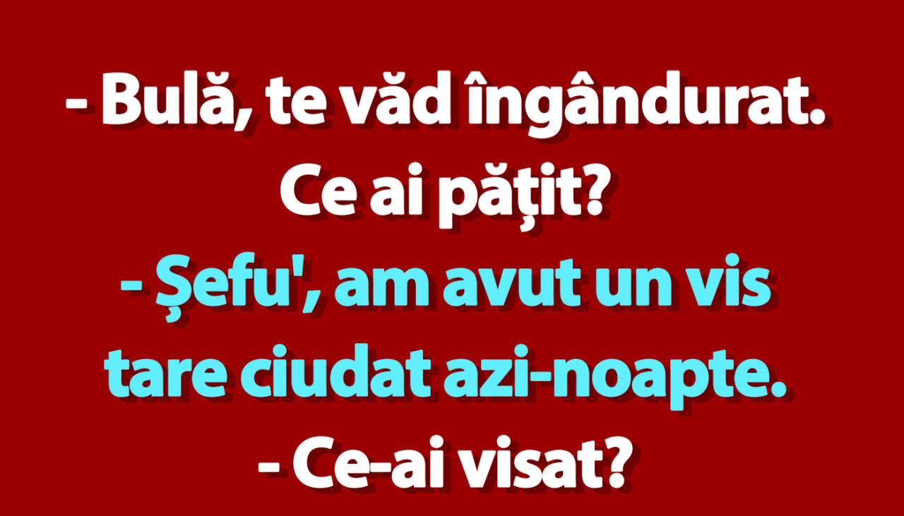 BANC | Șeful lui Bulă
