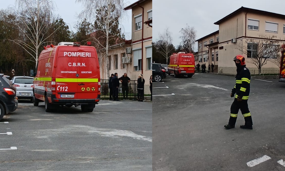 Incident grav la o școală din Constanța. SUTE de elevi au fost evacuați din cauza unui miros toxic