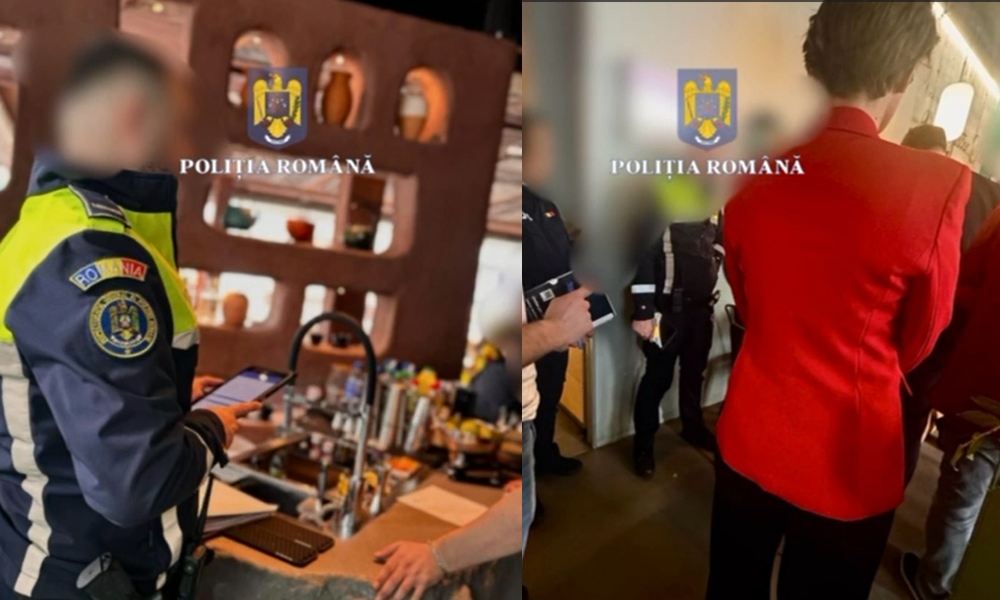 Poliția a descins la patru societăți comerciale din domeniul alimentației publice, din centrul Capitalei. 18 AMENZI în valoare de 65.500 de lei