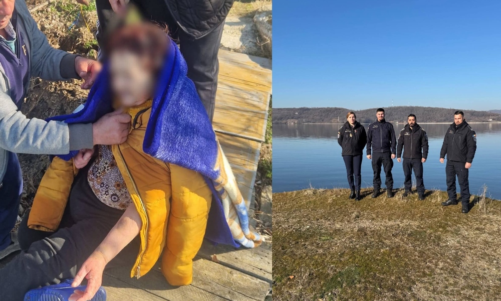 O femeie în vârstă de 65 de ani, care a încercat să se sinucidă, a fost salvată de polițiștii de frontieră