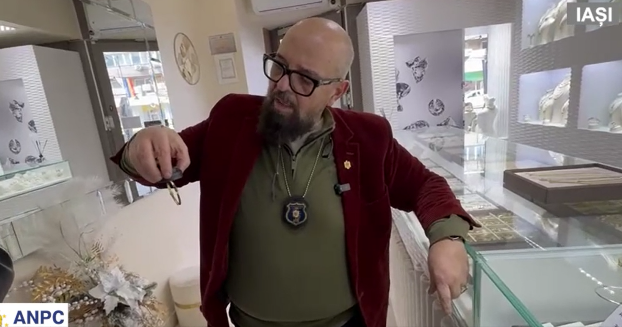 Piedone a găsit fier în bijuterii de AUR la magazinele controale de ANPC în Iași și Suceava. ”Înșelați consumatorii”