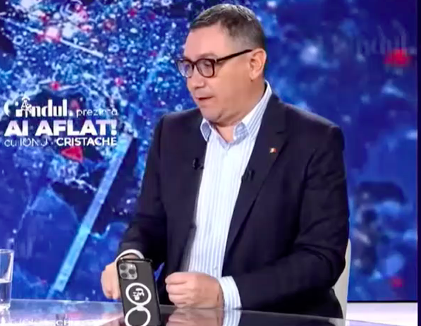 Victor Ponta: Eu garantez, ca președinte al României, că nimeni, nici Călin Georgescu, nu va avea dosare politice așa cum am avut eu