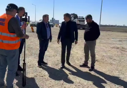 Sorin Grindeanu: Șantierele Autostrăzii Moldova avansează în ritm bun! Constructorii sunt mobilizați foarte bine, în special între Mizil și Adjud