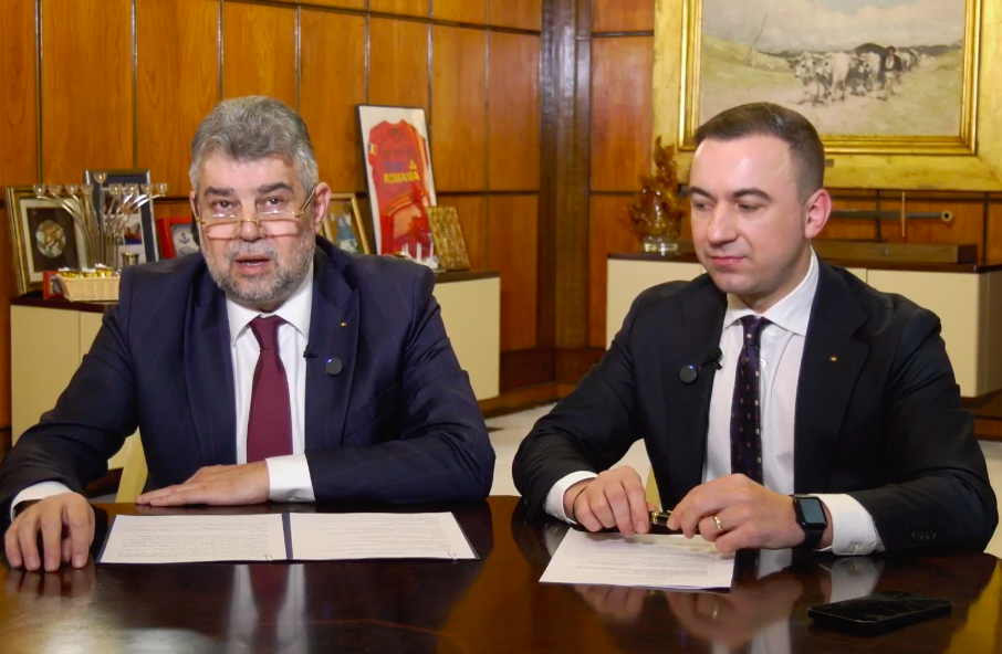 Marcel Ciolacu: ”Comisia Europeană va finanța cu 615 milioane de euro trei proiecte STRATEGICE pentru viitorul economiei românești”