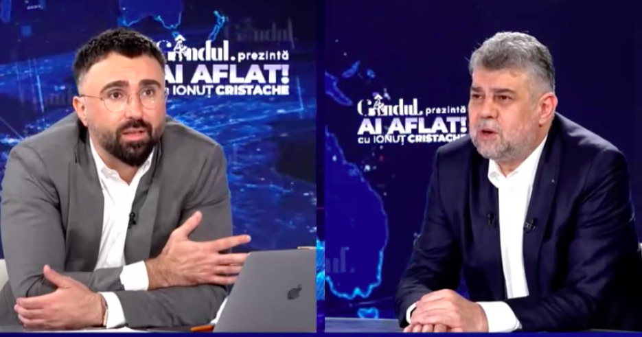Marcel Ciolacu: „Nicușor Dan este foarte inteligent. Are multe defecte, dar prost nu este”
