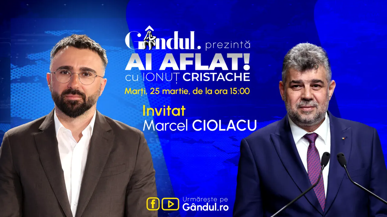 Se clatină coaliția PSD-PNL-UDMR? „Ai aflat! Cu Ionuț Cristache” | Invitat: premierul Marcel Ciolacu