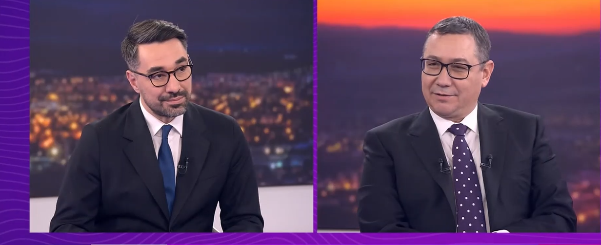 Victor Ponta: „În urmă cu 10-11 ani, când am CANDIDAT, principalul adversar al meu am fost eu”. Ce spune despre contracandidatul Călin Georgescu
