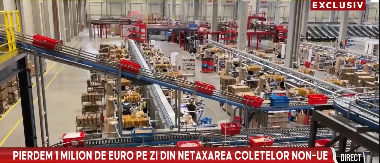 România pierde 1.000.000 euro pe zi din neimpozitarea coletelor venite din afara Uniunii Europene