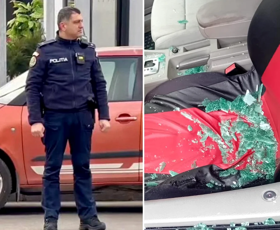 Un băiețel de doar 2 ani s-a blocat într-o mașină, în orașul Rovinari. Copilul risca să se sufoce, iar polițiștii au acționat de urgență