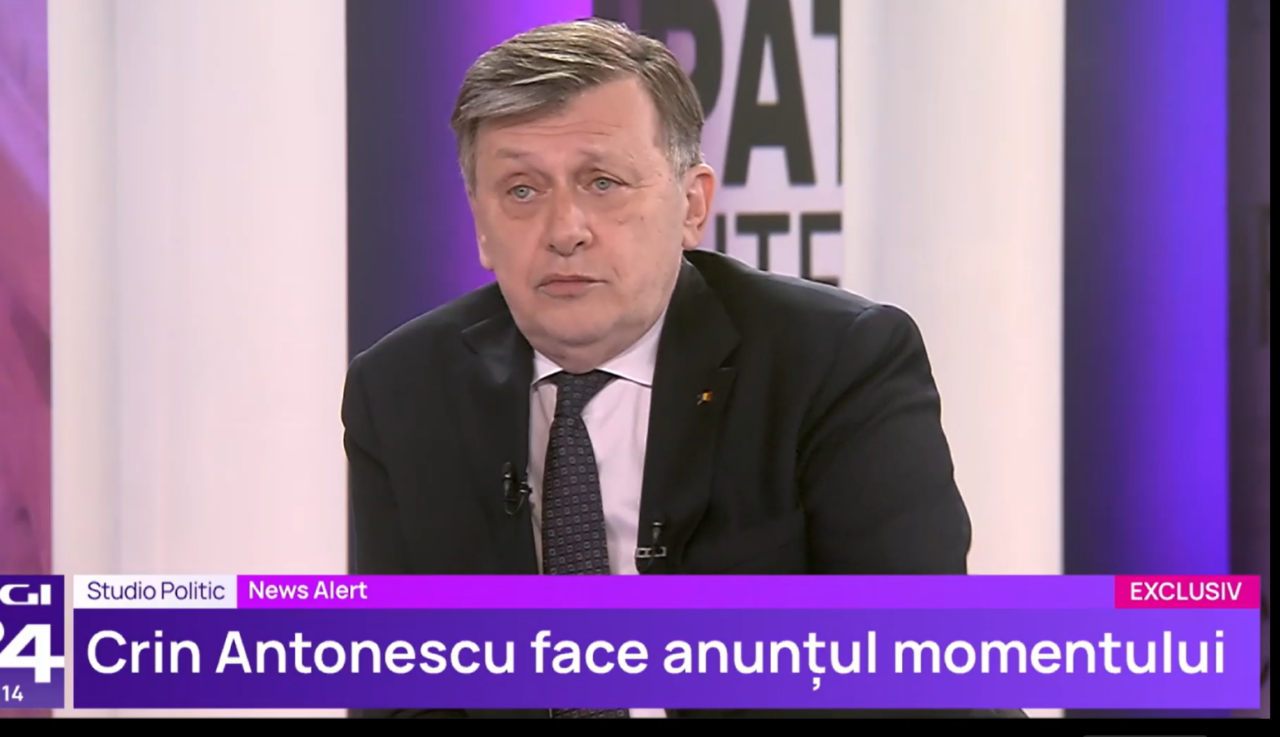 Crin Antonescu: Nu am niciun dinte împotriva nimănui. Nu mă duc să încep să construiesc ocult și anticonstituțional moțiuni de cenzură