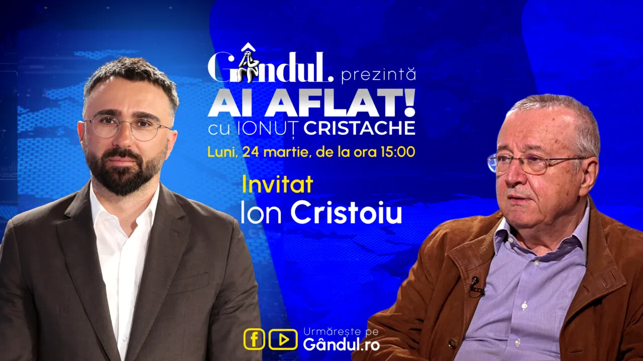 NOI ÎNCĂ VĂ TRATĂM DEMOCRATIC! Declarația care l-a scos din sărite pe maestru! „Ai aflat! Cu Ionut Cristache” / invitat: Ion Cristoiu