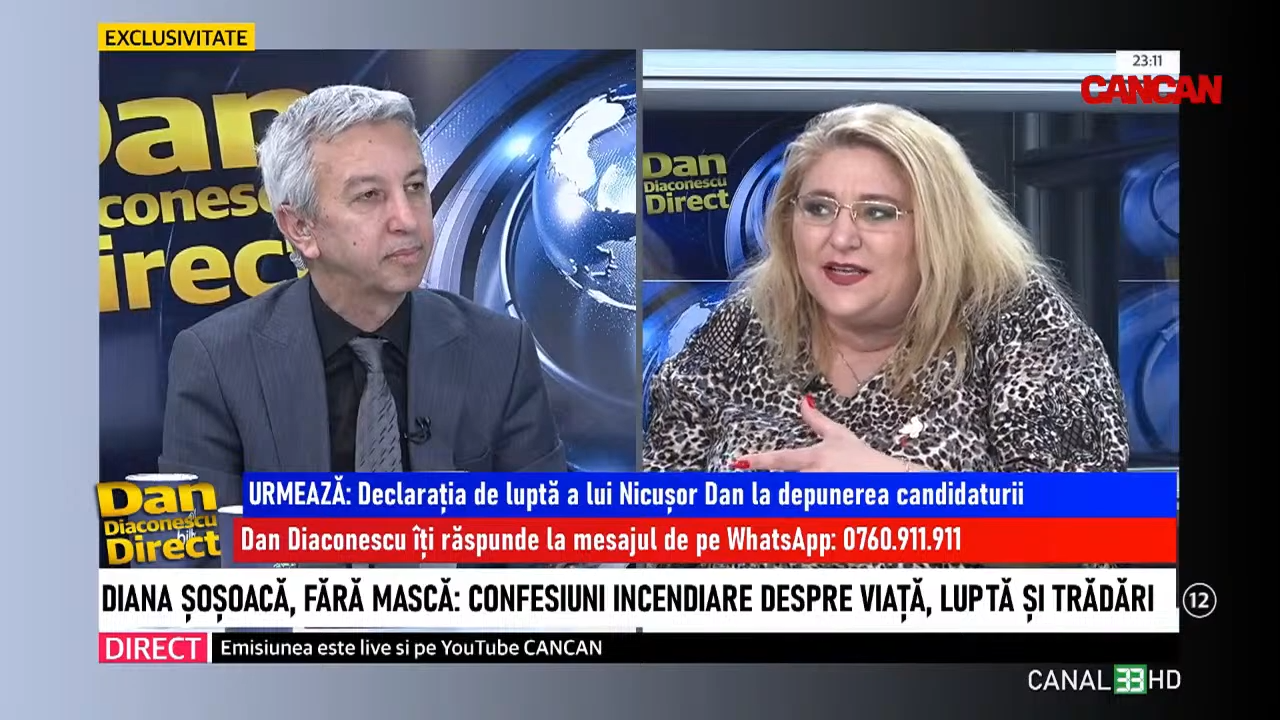 Diana Șoșoacă: „Am căzut în sfera de influență a Rusiei”