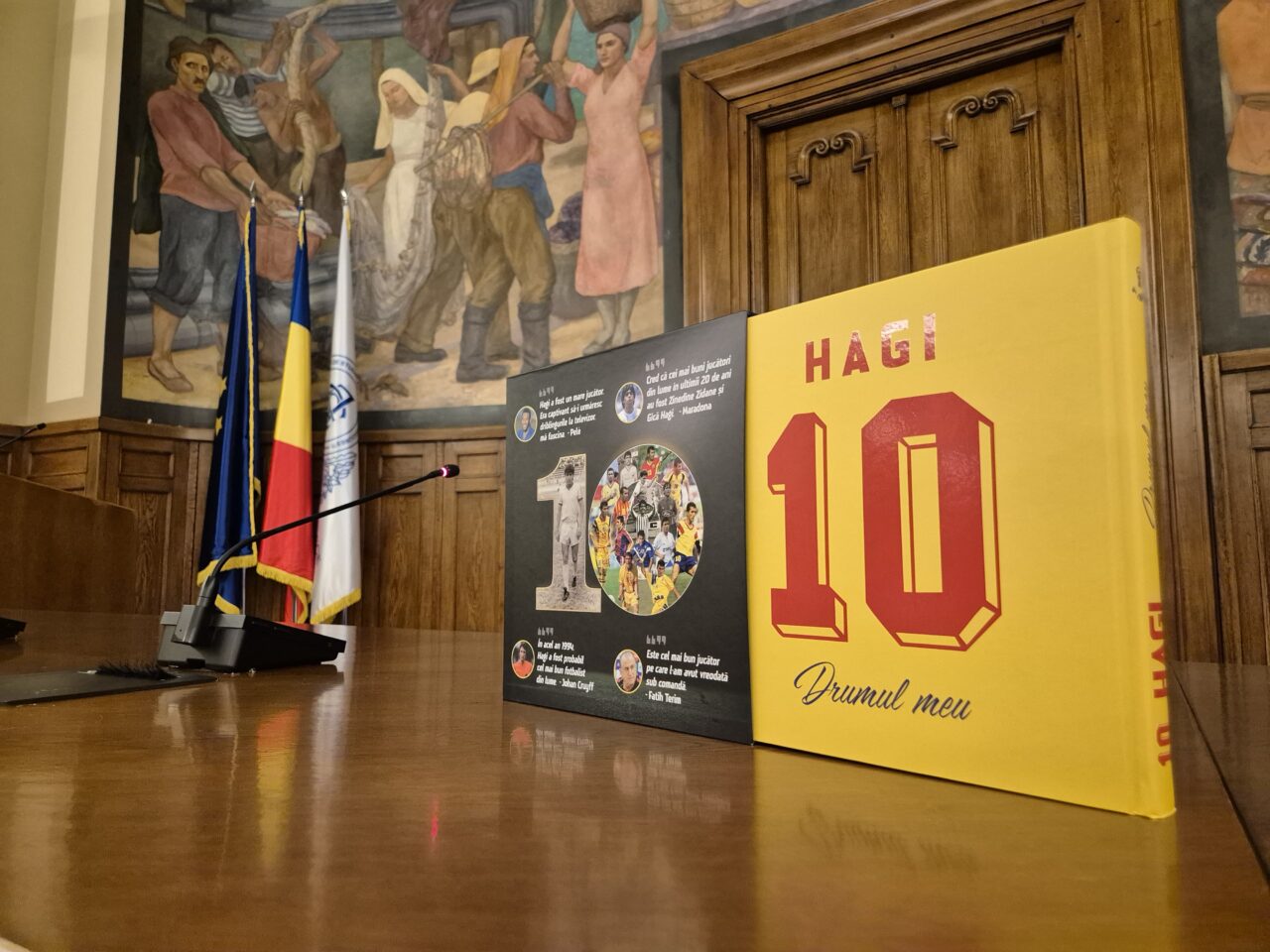 Gheorghe Hagi și-a lansat CARTEA! „Zi de zi, timp de 50 de ani am muncit”