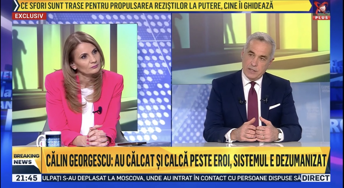 Călin Georgescu spune că NU RENUNȚĂ la „turul II, înapoi” și că se consideră un candidat „asediat de abuzuri”