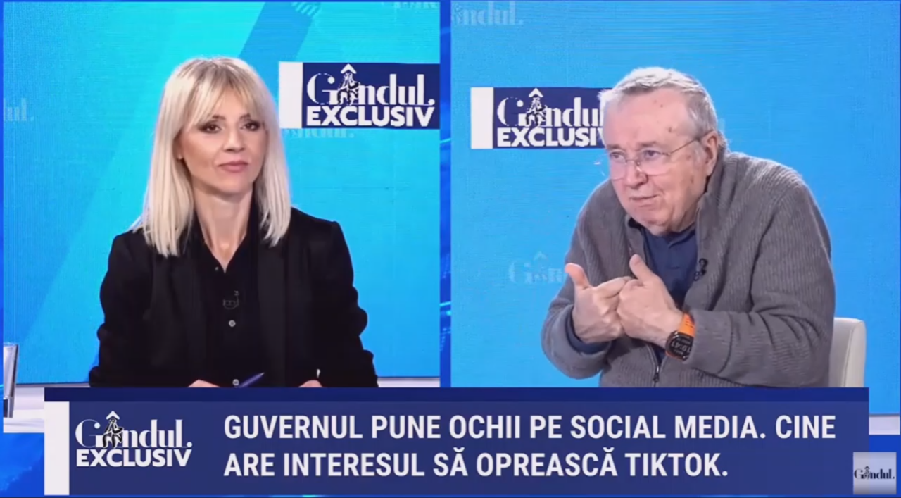 Ion Cristoiu se declară anti-Tiktok. Jurnalistul explică de ce nu au avut succes pe platformă Ciolacu și Ciucă