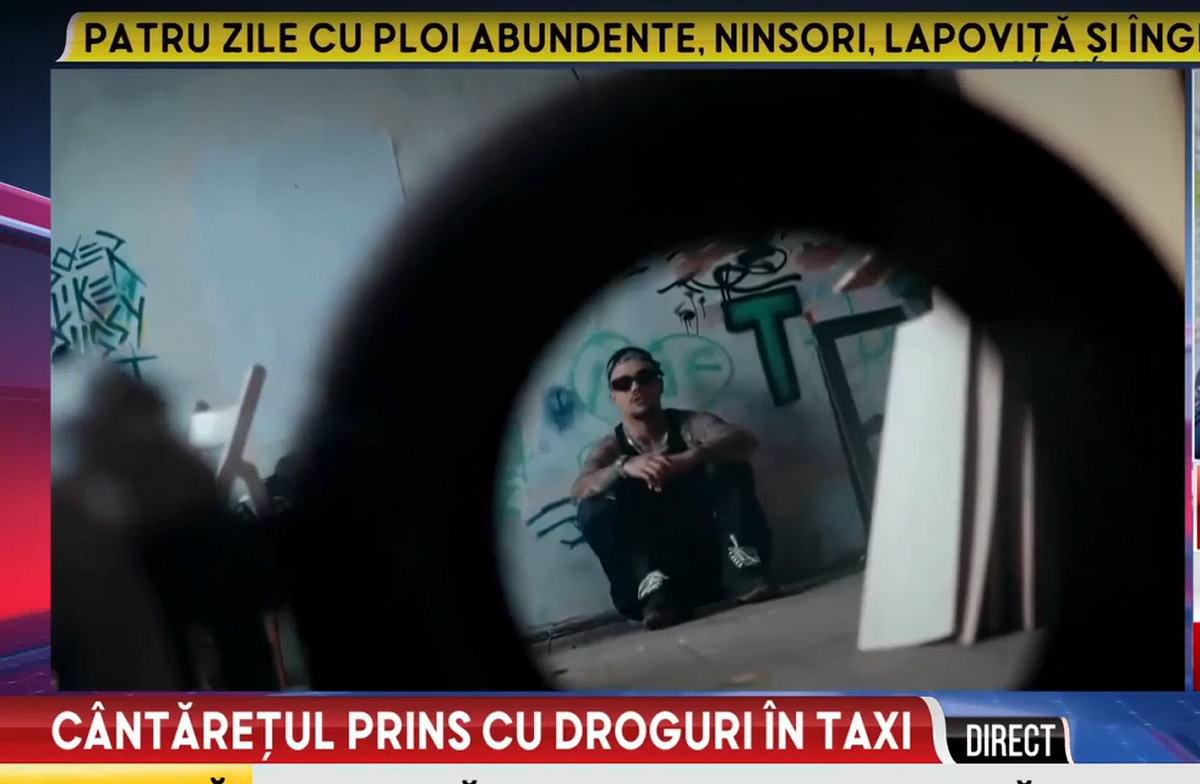 Rapperul Jianu a fost prins cu droguri asupra sa, în timp ce se afla într-un taxi