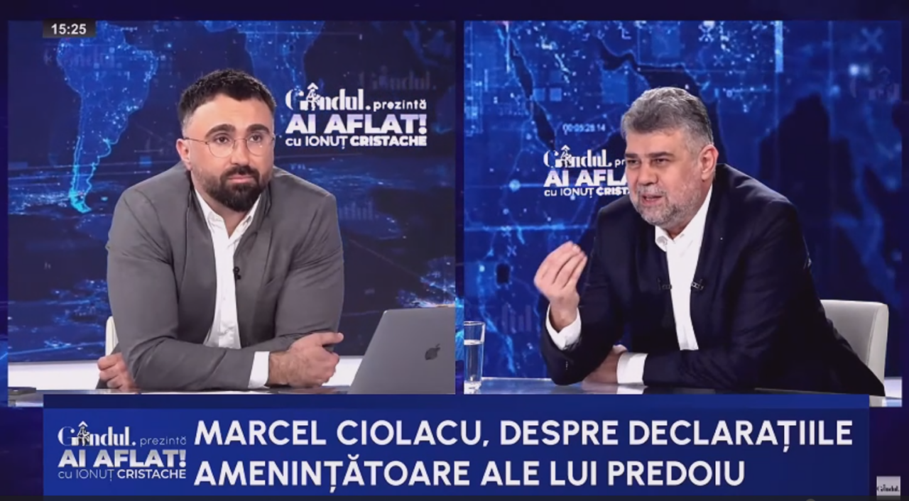 Reacția lui Marcel Ciolacu la AVERTISMENTUL transmis de Cătălin Predoiu opoziției: „O exprimare nefericită”