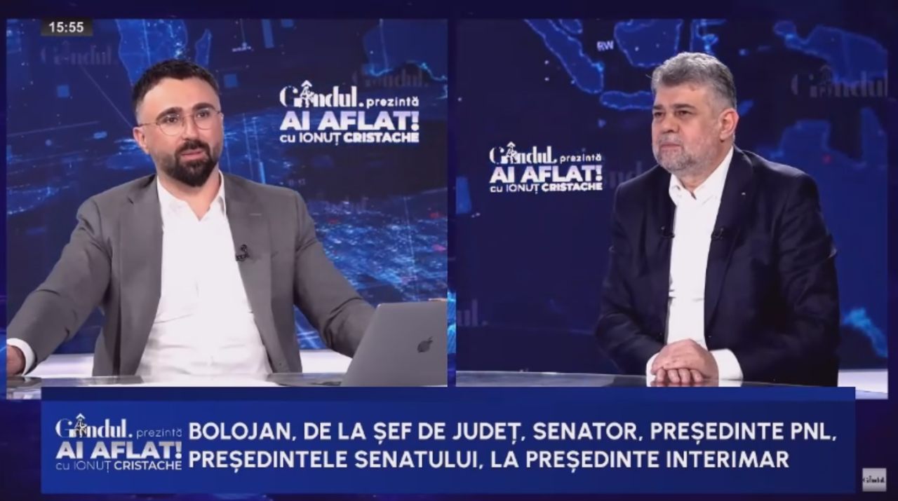 Marcel Ciolacu EXCLUDE varianta unui pact secret între Klaus Iohannis și Ilie Bolojan: „Bolojan l-a propus pe Antonescu”