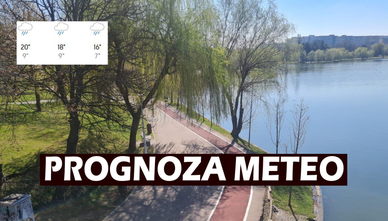 Meteorologii Accuweather au revizuit prognoza pentru București. Trei zile ploioase la rând