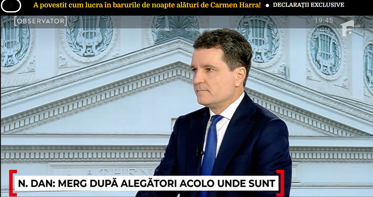 Nicușor Dan: „Odată ajuns în Cotroceni, mă gândesc că Elena Lasconi ar putea fi primarul Bucureștilor”
