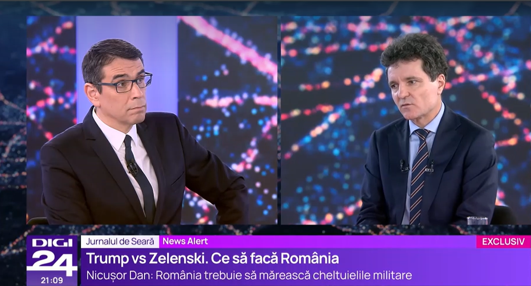 Nicușor Dan: „Dacă vrei să ai PACE, trebuie să ai o armată pregătită pentru RĂZBOI” 