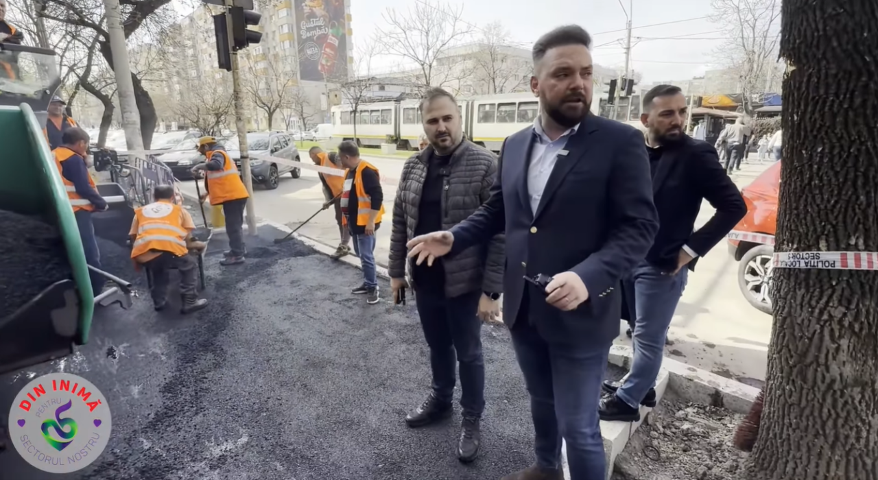 Vlad Popescu Piedone verifică stadiul lucrărilor de modernizare în Sectorul 5: INFRASTRUCTURA rutieră, în plin proces de reabilitare (P)