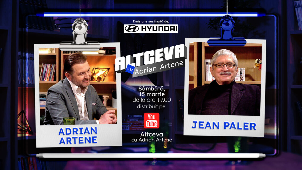 Descoperă lumea lui Jean PALER în cel mai nou episod al Podcastului „Altceva cu Adrian Artene”: „Umorul și pozitivitatea poate schimba vieți”